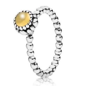 Pandora Citrine Ring
